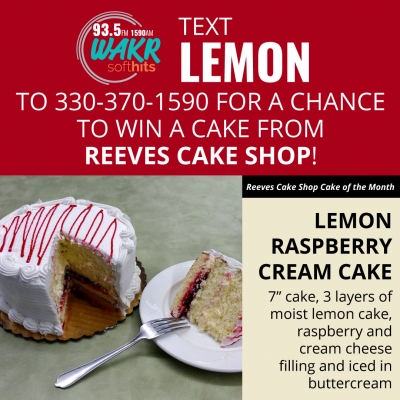 Reeves Cake Shop Giveaway