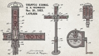 Traffic Signal Patented by Cleveland Inventor 100 Years Ago