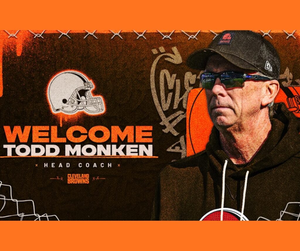 Todd Monkin Cleveland Browns new head coach