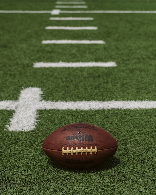 Football field unsplash