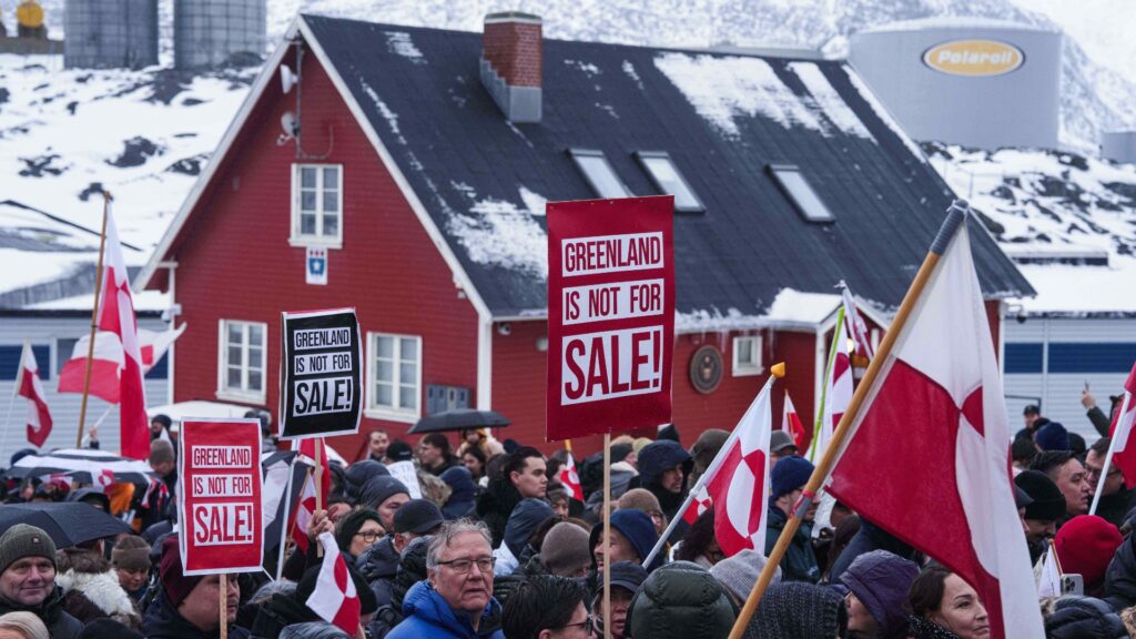 Greenland protest