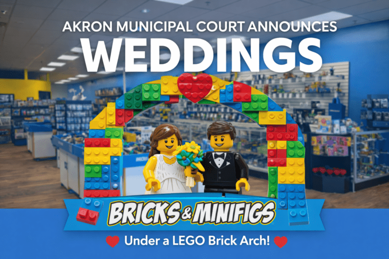 Bricks and Minifigs weddings