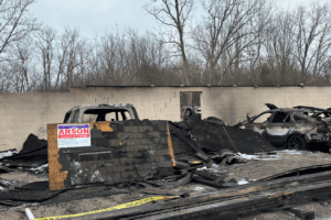 Stark County Arson apartment carports