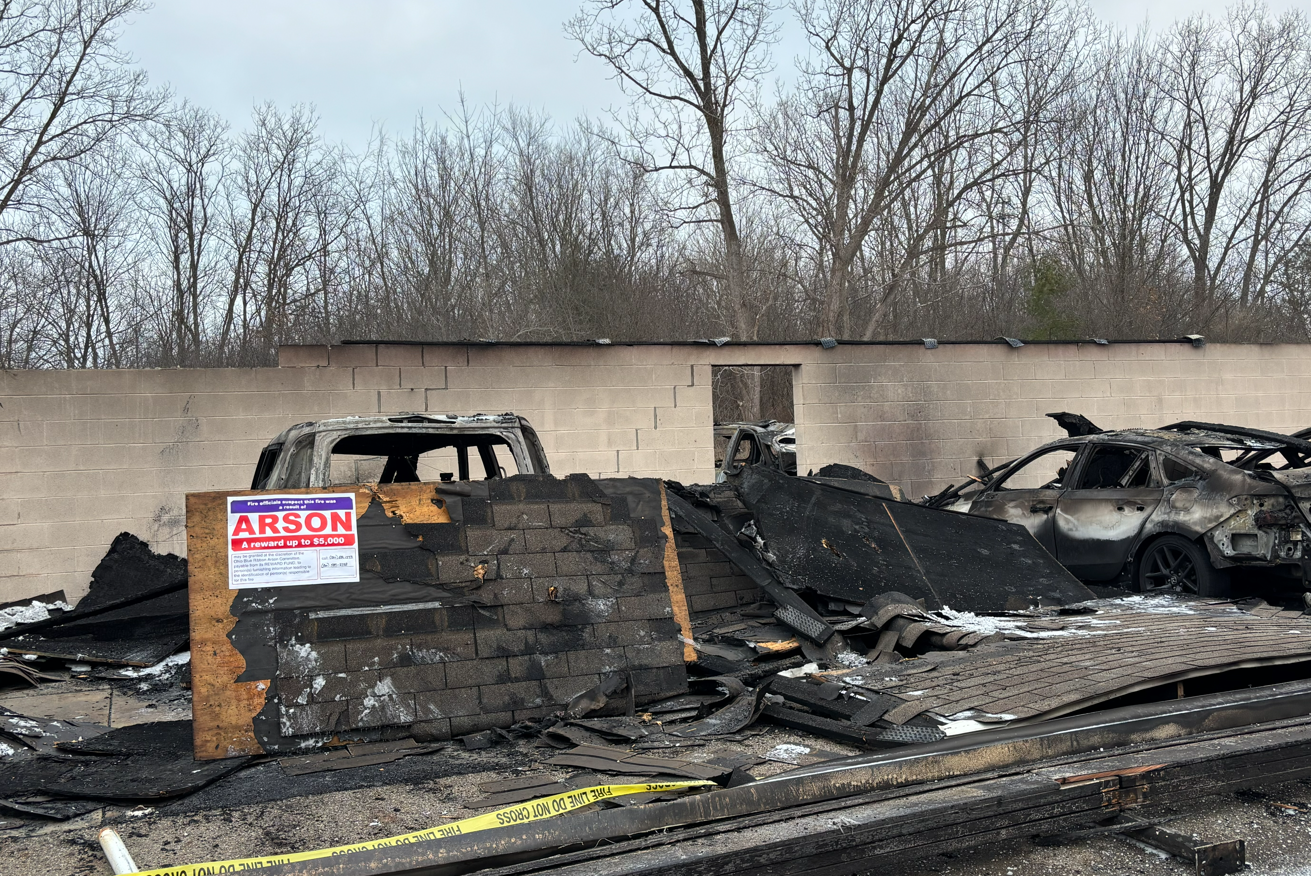 Stark County Arson apartment carports